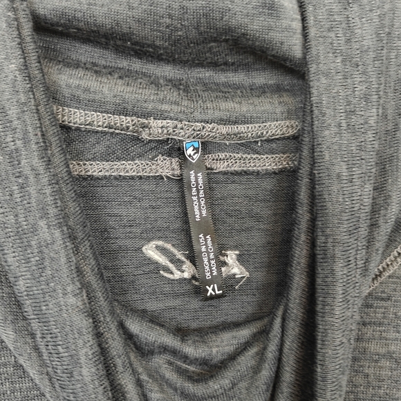 KULH Lea Pullover Sweatshirt Dark Grey Size XL Women's - Picture 14 of 14